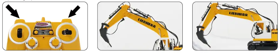 JAMARA 405112 Liebherr R 936 Destruction Set Excavator fig 20