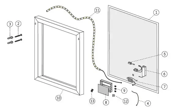 BAUHAUS-50x75-cm-LED-MIRROR-fig-2