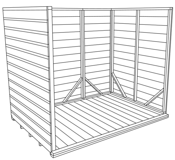Power Apex Bike Shed - 28