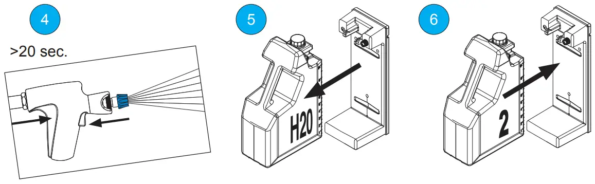 Cleaning instruction