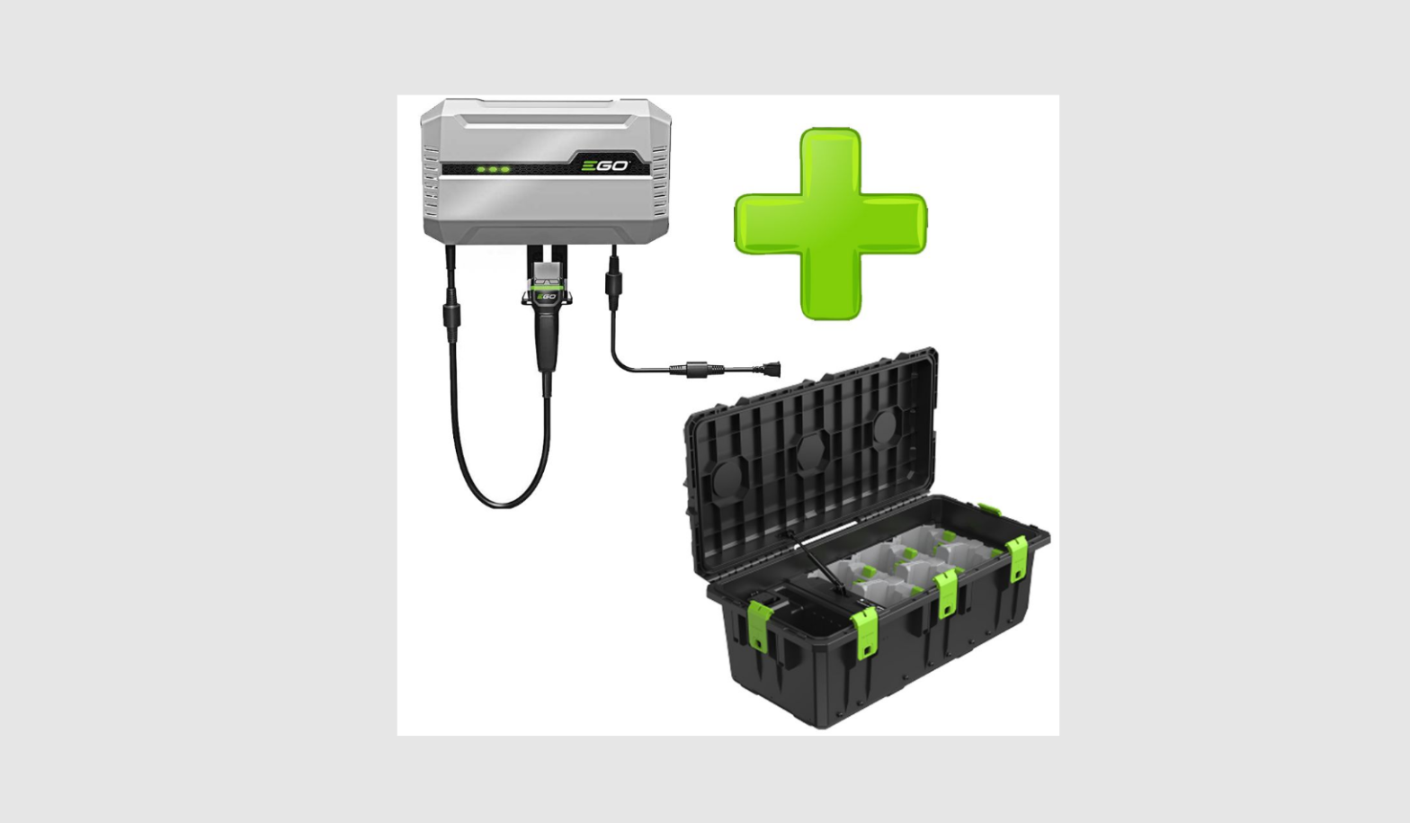 Ego Chu6000 Power+ 56v Multi-port Charging Case Instruction Manual