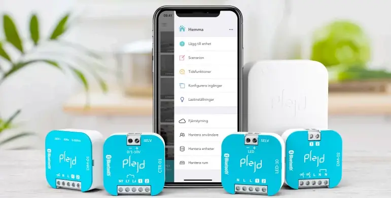 Plejd Rel-01-2p 2-channel Relay Installation Guide Plejd Rel-01-2p 2-channel Relay Installation Guide