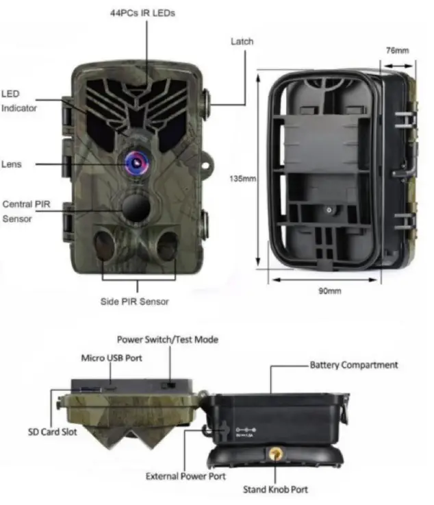 HC-800A Suntek Trail Camera fig 1