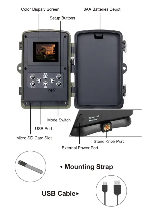 HC-800A Suntek Trail Camera fig 1