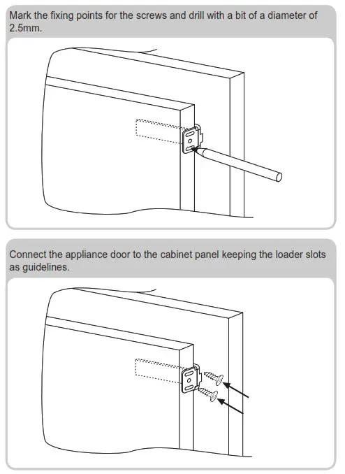 Candy CCE3T618FWU Refrigerator - APPLIANCE DOORS 2
