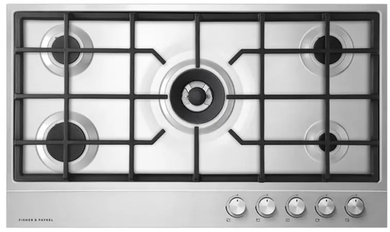 FISHER PAYKEL CG905DX1 90cm Gas on Steel Cooktop