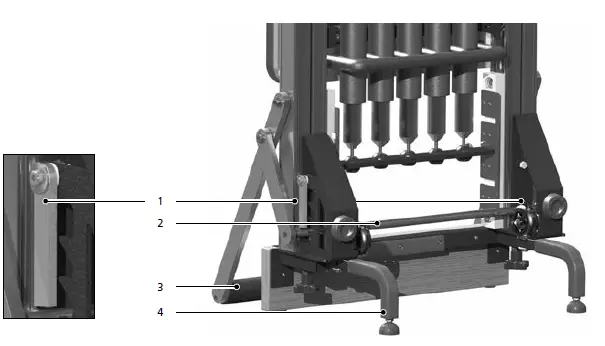 SPXMAX SPX Max Reformer w Vertical Stand Bundle FIG (1)