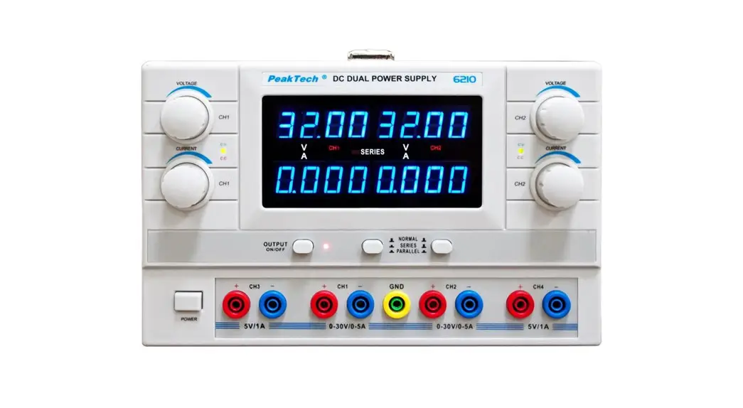 Peaktech P6210 Regulated Double Laboratory Power Supply Instruction Manual Peaktech P6210 Regulated Double Laboratory Power Supply Instruction Manual