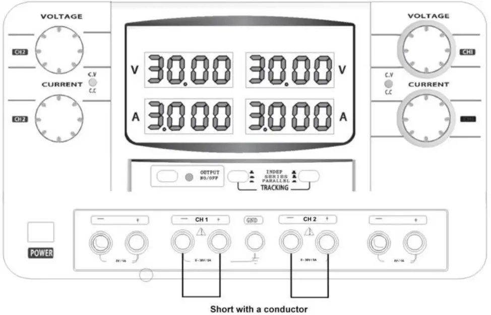 PeakTech P6210 Regulated Double Laboratory Power Supply - Fig 3