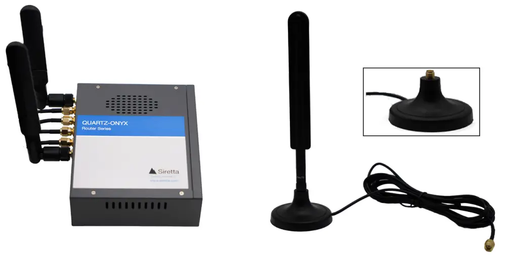 Siretta QUARTZ ONYX 5G NR Industrial Route - Box 12