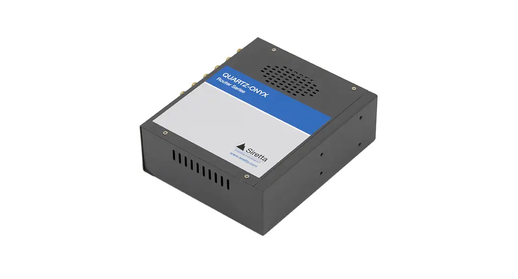 Siretta Quartz-onyx 5g Nr Industrial Router User Guide