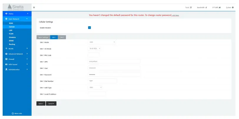 Siretta QUARTZ ONYX 5G NR Industrial Route - Fig 1