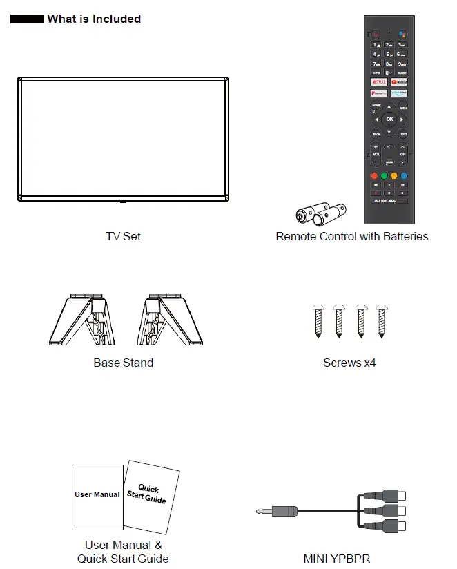 VISPERA Ai24T1 24 Inch 720p Smart Google LED TV 1