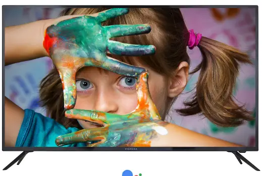 VISPERA Ai24T1 24 Inch 720p Smart Google LED TV