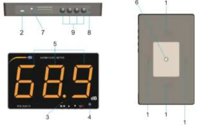 PCE-SLM 10 Sound Level Meter-fig3