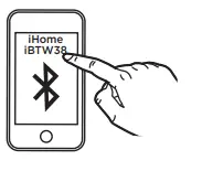 iHome iBTW38 Digital Alarm Clock 14