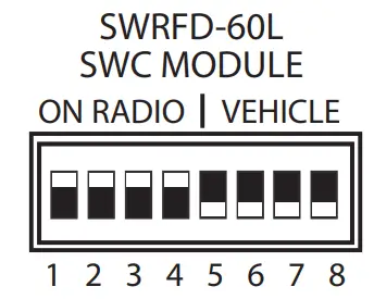 CRUX SWRFD 60L Radio Replacement Kit - ON RADIO