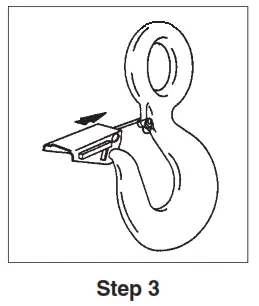 Crosby PL 25TC HOOK LATCH KIT Model PL3