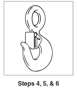 Crosby PL 25TC HOOK LATCH KIT Model PL4