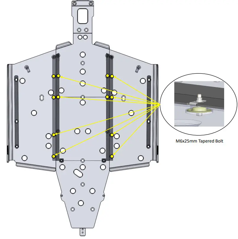 SEIZMIK 76-10164 XP 1000 2 Seat Skid Plate - Figure 19