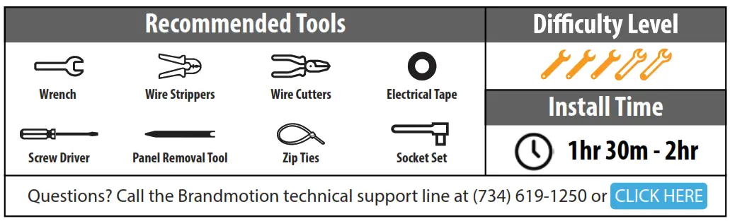 BRAND MOTION SUTV 8848 SummitView Jeep Wrangler Adjustable Rear Vision System - fig 2