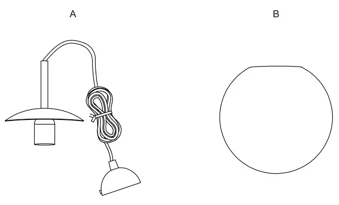 NOVA LIFE 5396203502 Ball Ceiling Lamp - Figure 3