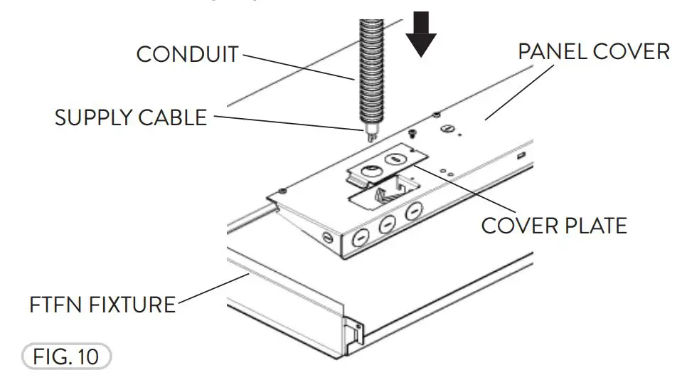 PacLights FTFN - 22D35 Center Basket LED Troffer - Figure 10
