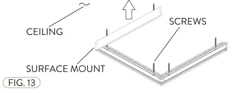 PacLights FTFN - 22D35 Center Basket LED Troffer - Figure 13