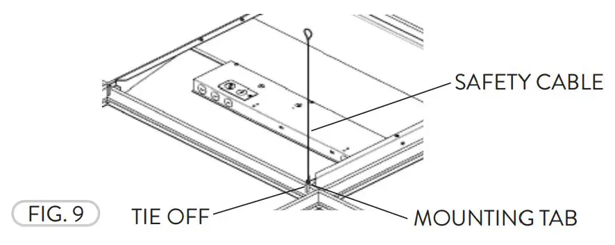 PacLights FTFN - 22D35 Center Basket LED Troffer - Figure 9