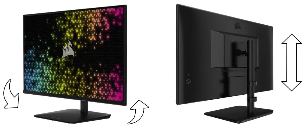 CORSAIR 32QHD240 Xeneon 32 Inch Gaming Monitor - ADJUSTMENT