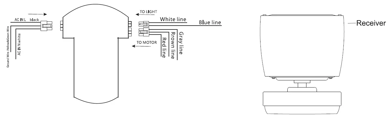 ONE HOME COLLECTION OHCF03-NT Smart Ceiling Fan 10