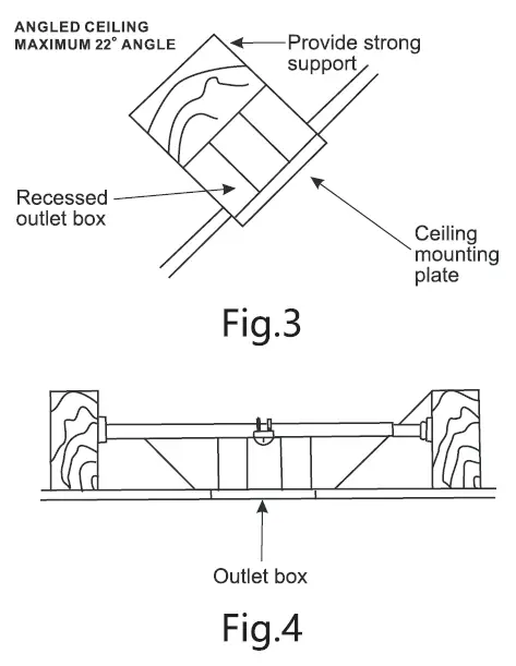 ONE HOME COLLECTION OHCF03-NT Smart Ceiling Fan 5