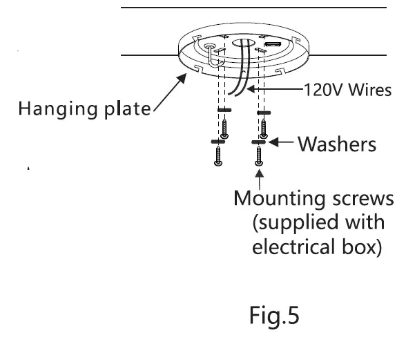 ONE HOME COLLECTION OHCF03-NT Smart Ceiling Fan 6