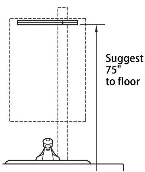 THE HOME DEPOT WSHDRMMC0012 LED Lighted Medicine Cabinet- 3