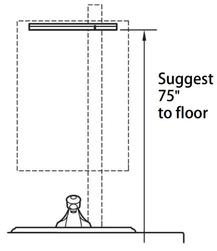 THE HOME DEPOT WSHDRMMC0012 LED Lighted Medicine Cabinet- STEP 2