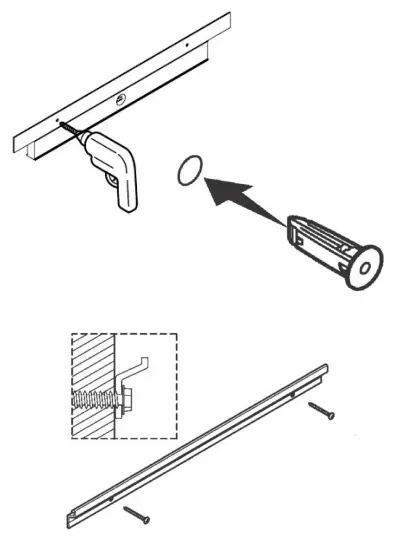 THE HOME DEPOT WSHDRMMC0012 LED Lighted Medicine Cabinet- STEP 3