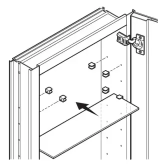 THE HOME DEPOT WSHDRMMC0012 LED Lighted Medicine Cabinet- STEP 8