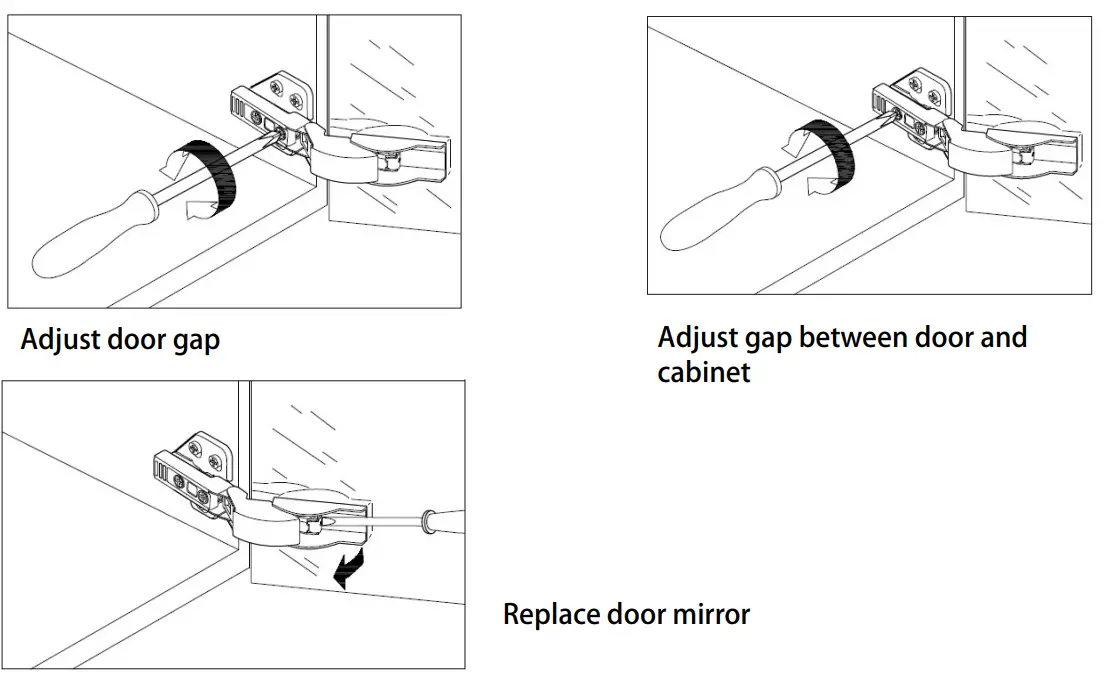 THE HOME DEPOT WSHDRMMC0012 LED Lighted Medicine Cabinet- open and close smoothly