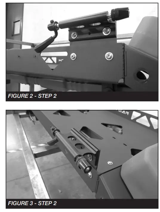 FABTECH FTS24263 Cargo Rack Bike Mount Kit fig 1