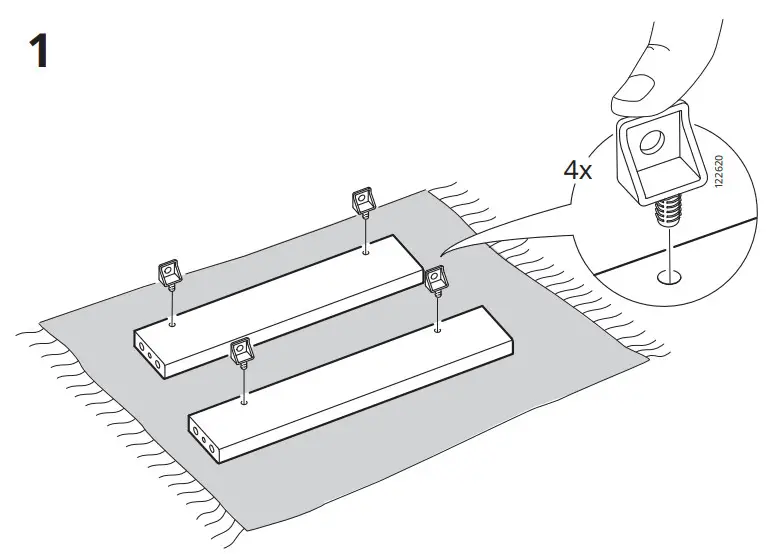 IKEA INGOLF Antique Stain - 1