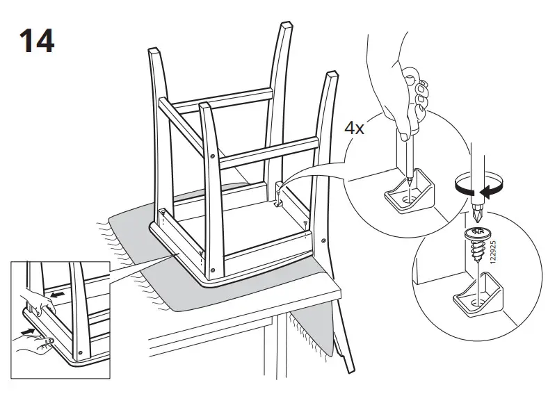 IKEA INGOLF Antique Stain - 14
