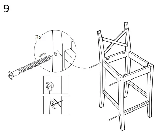 IKEA INGOLF Antique Stain - 9