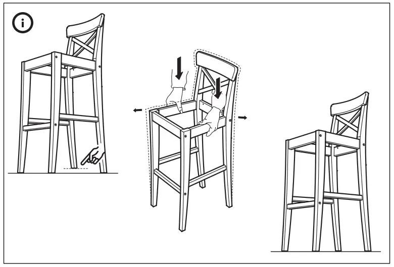 IKEA INGOLF Antique Stain - Important