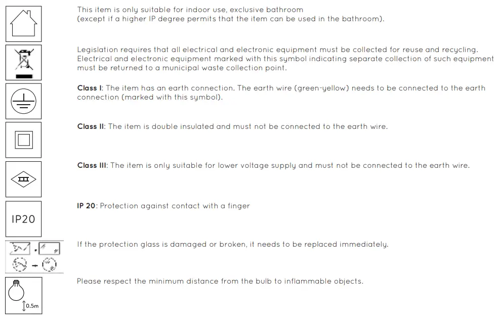 LUCIDE 45252 HONORE Wall Light-FIG8