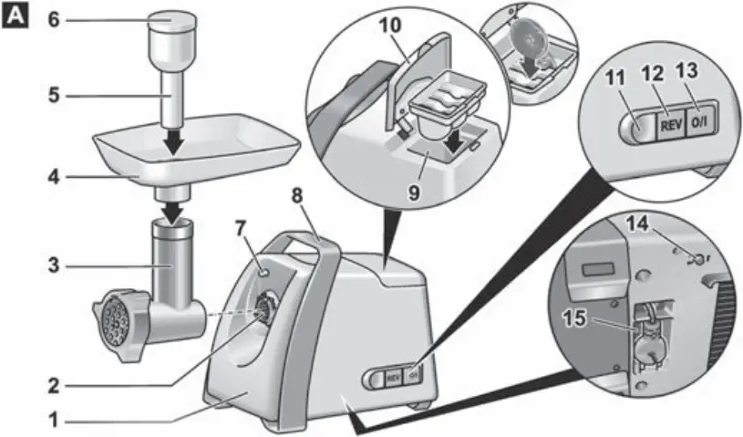 BOSCH MFW4 - Fig. A1