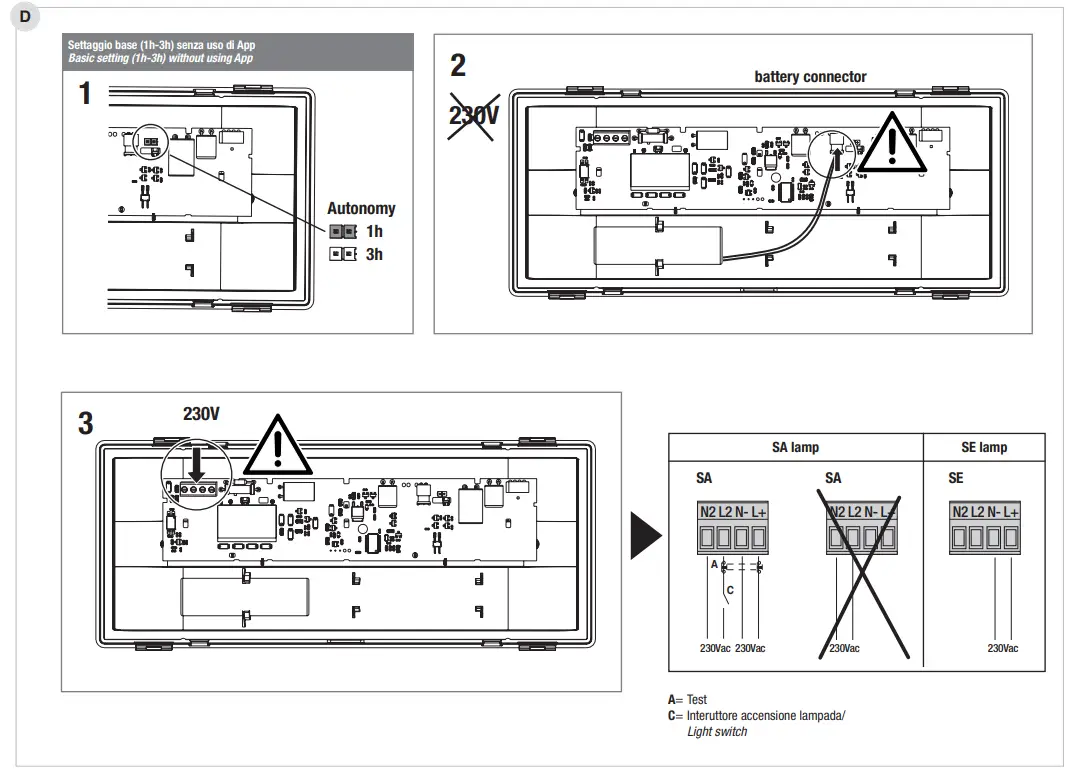 Beghelli Pratica IP42 AT Emergency Luminaire-fig4