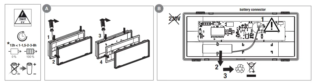 Beghelli Pratica IP42 AT Emergency Luminaire-fig5