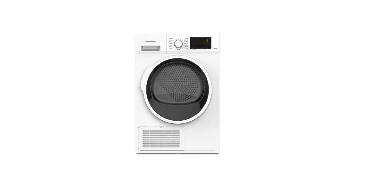 Parmco Dr8whp 8kg Heat Pump Dryer Instruction Manual