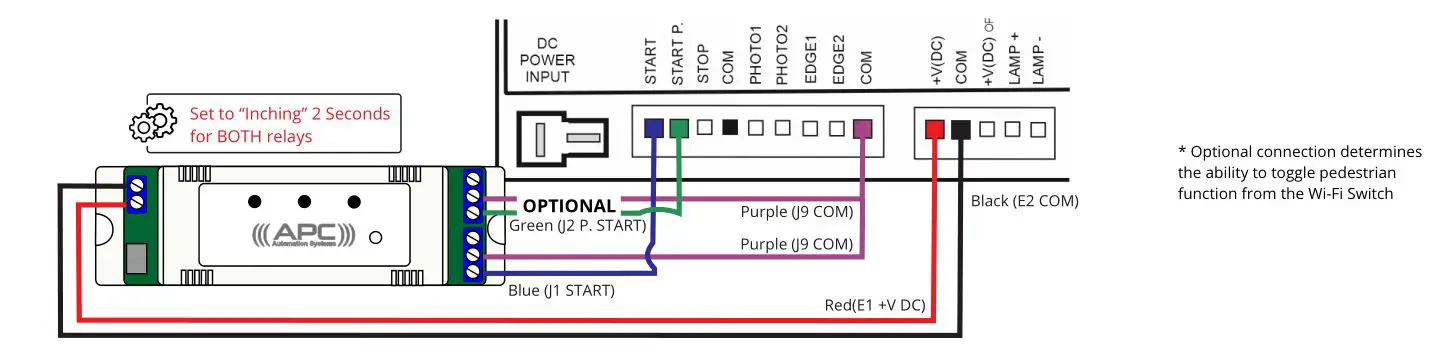 APC Link 2 Two Channel WiFi Switch - APC-P450S Proteous 450 Sprint • APC-P500 Proteous 500