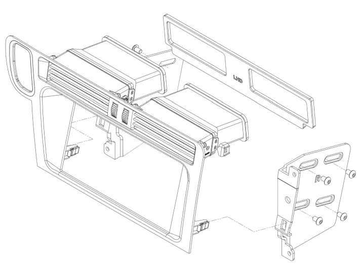 CONNECTS2-CTKAU20-L-Double-DIN-Installation-Kit-for-Audi-Vehicles-fig3